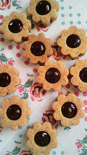 ✿全粒粉のチョコサンドクッキー✿