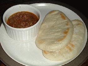 茄子とひき肉のカレー∝ナンをそえて∝