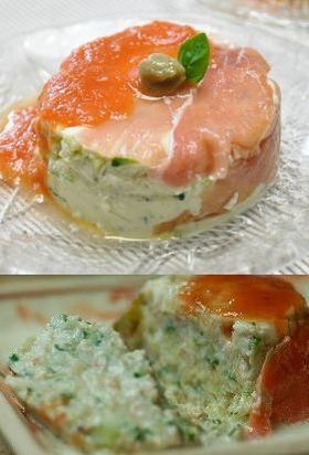 豆腐のテリーヌ