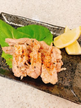 ♡◎シンプルな♪鶏せせりの塩焼き
