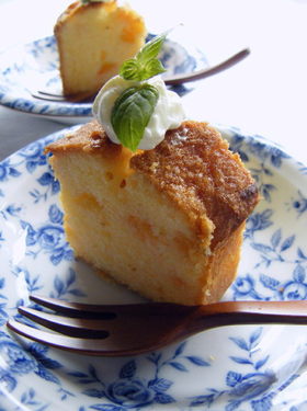 ココナッツとパイナップルのパウンドケーキ