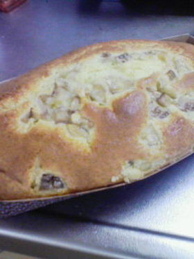 まぜるだけで簡単絶品バナナパウンドケーキ