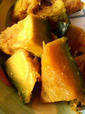 レンジで約５分!まるでかぼちゃの煮物