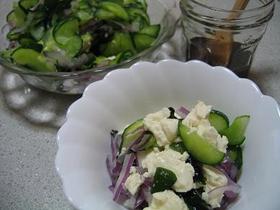 美人になりそうな☆お豆腐サラダ
