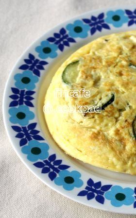 スペイン料理★ズッキーニのオムレツ