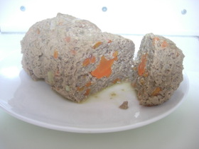 豆腐入りミートローフ