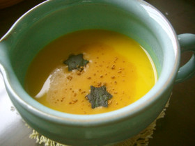 バターナッツ（かぼちゃ）の冷たいスープ