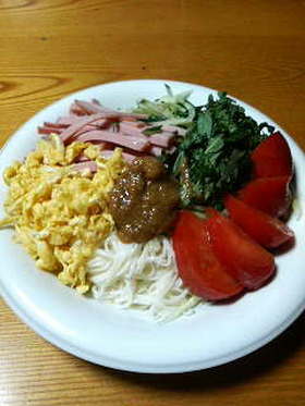 冷やし中華そうめん