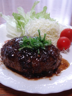 和風*梅てりハンバーグ*