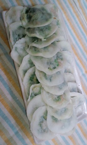 皮が大根！ニラ餃子