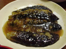 茄子の生姜焼き☆