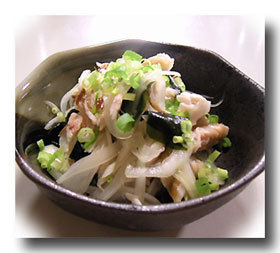 塩鯖玉葱和え ≪シオサバオニオンサラダ≫