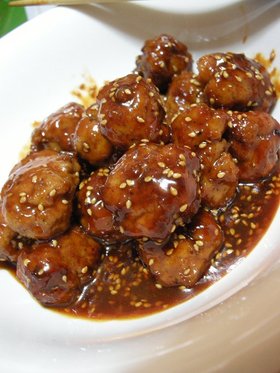 ＊韓国風＊カラカラ肉団子♪