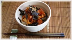 ★キムチまぐろ丼★