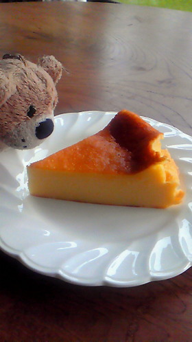 園さんちのチーズケーキ(*´∀｀人)