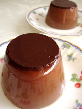 生クリーム不要☆モカチョコプリン