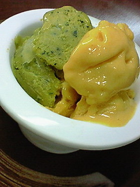 豆乳かぼちゃ♡あいす
