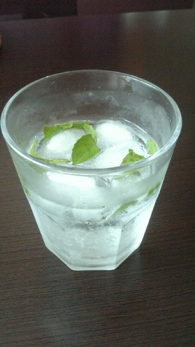 すっきりバジルレモンサイダー