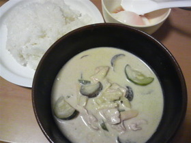 簡単本格的タイ風グリーンカレー