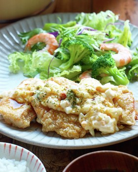 大人気!低カロ☆チキン南蛮