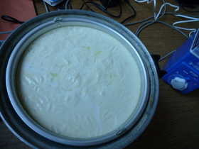 クリームチーズ作り