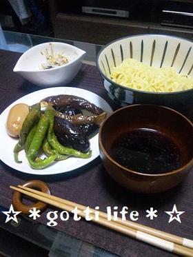茄子とししとうの中華風煮びたし