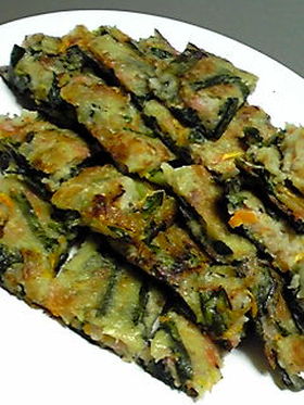 ＊卵無しで♪簡単何でもチヂミ＊
