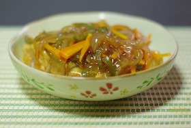 厚揚げの野菜あんかけ