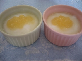 ✿ココナッツのヘルシーブランマンジェ風✿