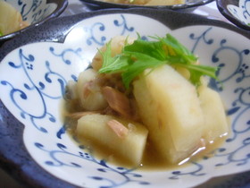 長いもツナ煮