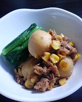 里芋とツナの煮物