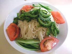 簡単★ヘルシー★ゴーヤそうめん