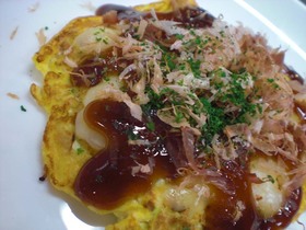 豆腐でヘルシー★なんちゃってお好み焼き