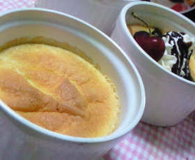 卵1つで米粉シフォンケーキ