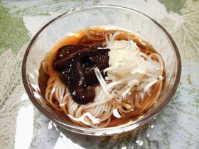 そうめんの薬味に☆しいたけの甘煮