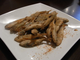 豆あじのから揚げ
