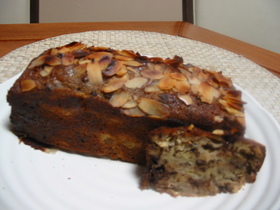 チョコバナナケーキ