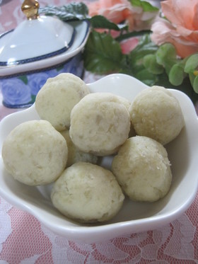 おから入りスイートポテトボール