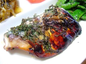 サバの漬け焼き～青じそ風味～
