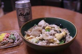 【甘ピリ】卵とキクラゲと豚肉の中華炒め