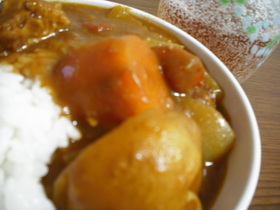 圧力鍋de野菜とお肉ごろとろ♡カレー♡