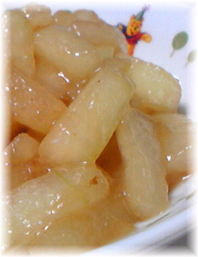 冬瓜のトロトロ炒め