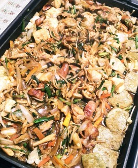 赤味噌でダッカルビ風？