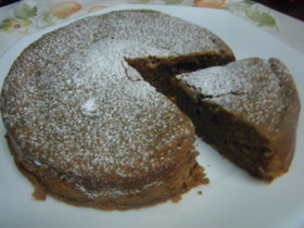 ほろ苦がうまぁ～♡ゴーヤのチョコケーキ♪