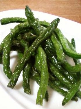 ぱくぱくいけちゃう！旨いいんげん