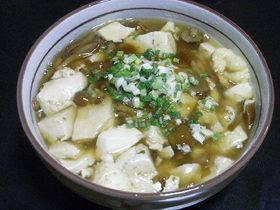 なめこ豆腐