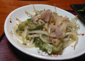 ゴーヤのマヨネーズ炒め