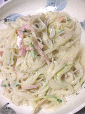 サラダ素麺