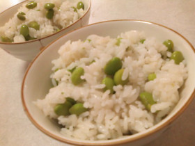 もっちり✿味のある枝豆ご飯✿