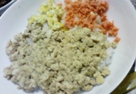 ヘルシー☆豆腐でそぼろごはん